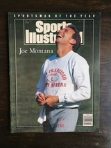 Sports Illustrated December 24, 1990 Joe Montana 49ers No Label Newsstand 224 - £10.19 GBP