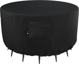 Ibirdie Fire Pit Cover Round 44 Inch Outdoor Waterproof And Weatherproof... - $41.96