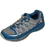 Keen Versatrail Hiking Trail Shoes Womens 6.5 Blue Gray Sneakers Outdoor 1014596 - £26.03 GBP