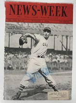 Carl Hubbell (d. 1988) Signed Autographed Vintage 1936 &quot;Newsweek&quot; Cover - £31.41 GBP