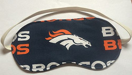 New Denver BRONCOS SLEEP MASK Eye Sleepwear Bedroom Nfl Football Clothes - €12,06 EUR