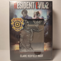 Resident Evil 2 Claire Redfield Metal Card Ingot Limited Edition Official Item - £28.89 GBP