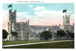 State Armory Providence Rhode Island Postcard - £3.53 GBP