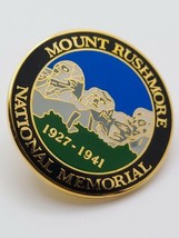 Mount Rushmore National Memorial Vintage Enamel Collectible Lapel Pin 1927-1941 - £19.57 GBP