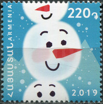 Armenia 2019. Christmas and New Year (MNH OG) Stamp - £0.90 GBP