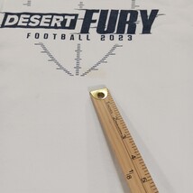 Champion Desert Fury Football 2023 Men's 2XL White Short Sleeve T-Shirt Chest 48 image 3