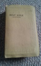 Vintage Holy Bible Illustrated Self Pronouncing World Publishing KJV Und... - $19.99