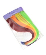 Claires Faux Hair Extension 4 Piece Set Multi Color Clip In - $15.99