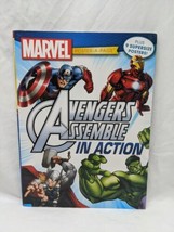 Marvel Avengers Assemble In Action Book With 9 Posters - £23.35 GBP