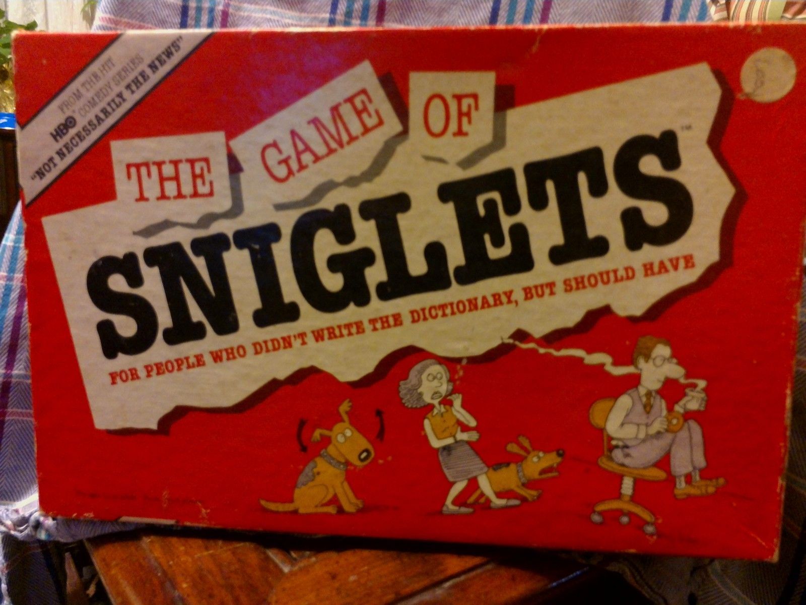 Sniglets The Game of Sniglets - HBO Comedy Series - Not Necessarity The News - $32.50