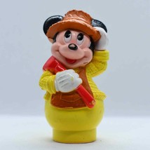 Vintage ARCO Disney Mickey Mouse Farmer Mickey Figure Figurine!!! - £9.87 GBP