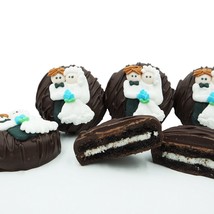 Philadelphia Candies Wedding Bride and Groom Dark Chocolate OREO® Cookies Gift - £12.65 GBP