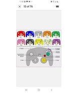 Wired NGC Controller Gamepad Nintendo GameCube GC &amp; Wii U Console Colors... - €10,44 EUR