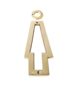 Women Bathroom Solid Brass Sign, Girl Bathroom Symbol, Bathroom Door Wal... - $65.64 CAD+