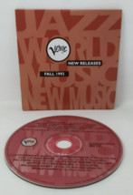 Verve New Releases Fall 1993 Promo Music CD Jazz 1990s 90s VTG - £7.58 GBP