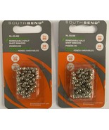 2 Packs (Total 96 pcs) SouthBend South Bend NL-SS-BB Split Shot Sinkers ... - $17.58 CAD
