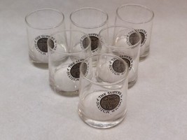 Chequers The Superb Scotch Whiskey Lot of 6 Tumbler Glasses 1/4&quot; Taper - £39.31 GBP
