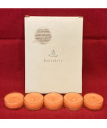 PartyLite Ginger Pumpkin universal tealight candles lot of 5 in box retired - $95.03 MXN