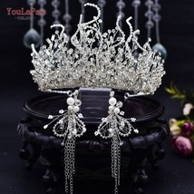 YouLaPan 369 Rhinestone Headband Wedding Tiaras and Crown Bridal Tiara Wedding C - £56.03 GBP