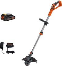 13 In. 2In1 Cordless String Trimmer/Edger With Powercommand Kit From Black - $188.98