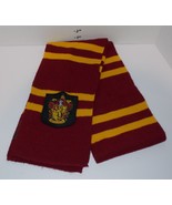 Harry Potter Neck Scarf Gryffindor Cosplay Knit Costume Wrap Wizarding W... - €8,63 EUR