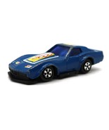 Vtg Chevrolet Corvette Chevy Blue Diecast Car - $11.09 CAD