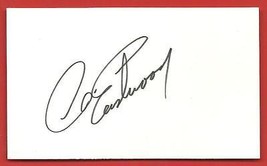  Autograph Of Clint Eastwood On 3&quot; X 5&quot; Index Card !! - £196.99 GBP