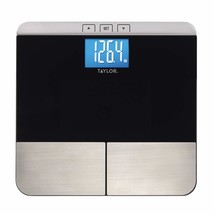 Taylor Body Composition Scale Measuring Body Fat, Body Water, Muscle Mas... - $49.92