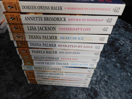 Harlequin Silhouette Western Lovers lot of 13 Assorted Authors Paperbacks - £12.50 GBP