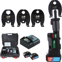 UTZIKO 18V Electric Pipe Crimping Tool for 1/2&quot; 3/4&quot; 1&quot; Pipes, Brushless... - $498.75