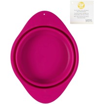 Wilton 1904-9315 Candy Collapsible Silicone Melt Bowl, Pink - £11.98 GBP