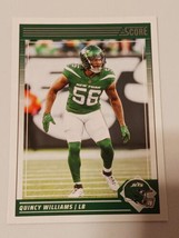 Quincy Williams New York Jets 2024 Score Card #221 - £0.77 GBP