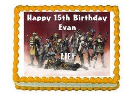 Apex Gaming Edible Cake Image Cake Topper - £8.00 GBP+