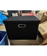 Large 17&quot; 36 Quart Collapsible Stackable Storage Bins - $665.24 MXN