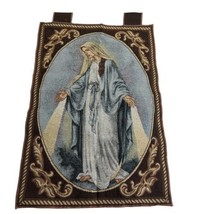 ecumenicus Our Lady of Miracles tapestry Italy Religious Secchi Sergio C... - $34.65