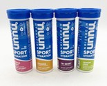 4 Pack- NUUN Hydration Sport  Electrolyte Tablets Variety Pack Exp 9/24 - $22.00