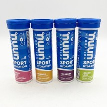 4 Pack- NUUN Hydration Sport  Electrolyte Tablets Variety Pack Exp 9/24 - £17.26 GBP