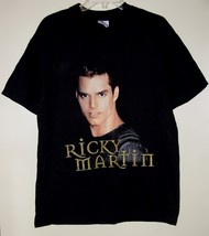 Ricky Martin Concert Tour T Shirt Vintage Livin&#39; La Vida Loca Size Large - £87.16 GBP