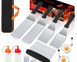 Griddle Accessories Kit, Exclusive Griddle Tools Spatulas Set For Blacks... - $35.99