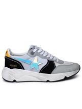 Golden Goose &#39;running Sole&#39; Grey Leather Sneakers - $427.00