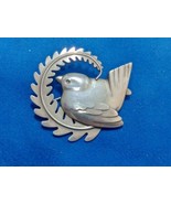 Georg Jensen Sterling Silver 925 Bird On Branch Brooch Pin  - $225.00