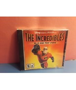 Disney/Pixar&#39;s The Incredibles PC-CD Rom Print Studio (2005, Disney) - $112.14 MXN
