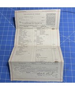 Antique Document 1903 Trinity County Texas Court Costs Signed Wirt N Wood - €17,45 EUR
