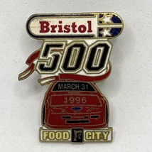1996 Food City 500 Bristol Speedway Tennessee NASCAR Race Racing Lapel Pin - £6.23 GBP