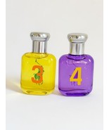 Women RALPH LAUREN POLO BIG PONY #3 &amp; #4 EDT Spray Mini 0.5 fl oz - £31.84 GBP