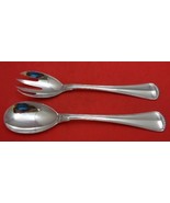 Milano by Buccellati Italian Sterling Silver Salad Serving Set 2pc Ovoid... - £719.34 GBP