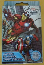 Marvel Avengers Assemble Jumbo Playing Card Games - Cardinal - New - $7.79
