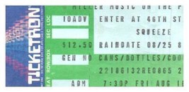 Squeeze Ticket Stub August 16 1985 New York Ville - $34.63