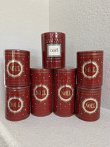 7x RARE Crabtree &amp; Evelyn Noel Pillar Candles HTF Discontinued 4-inch 6-... - $484.95