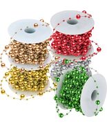 Ecally 250ft Plastic Beads Garland Chain Roll Mix Color DIY Decoration - €4,69 EUR